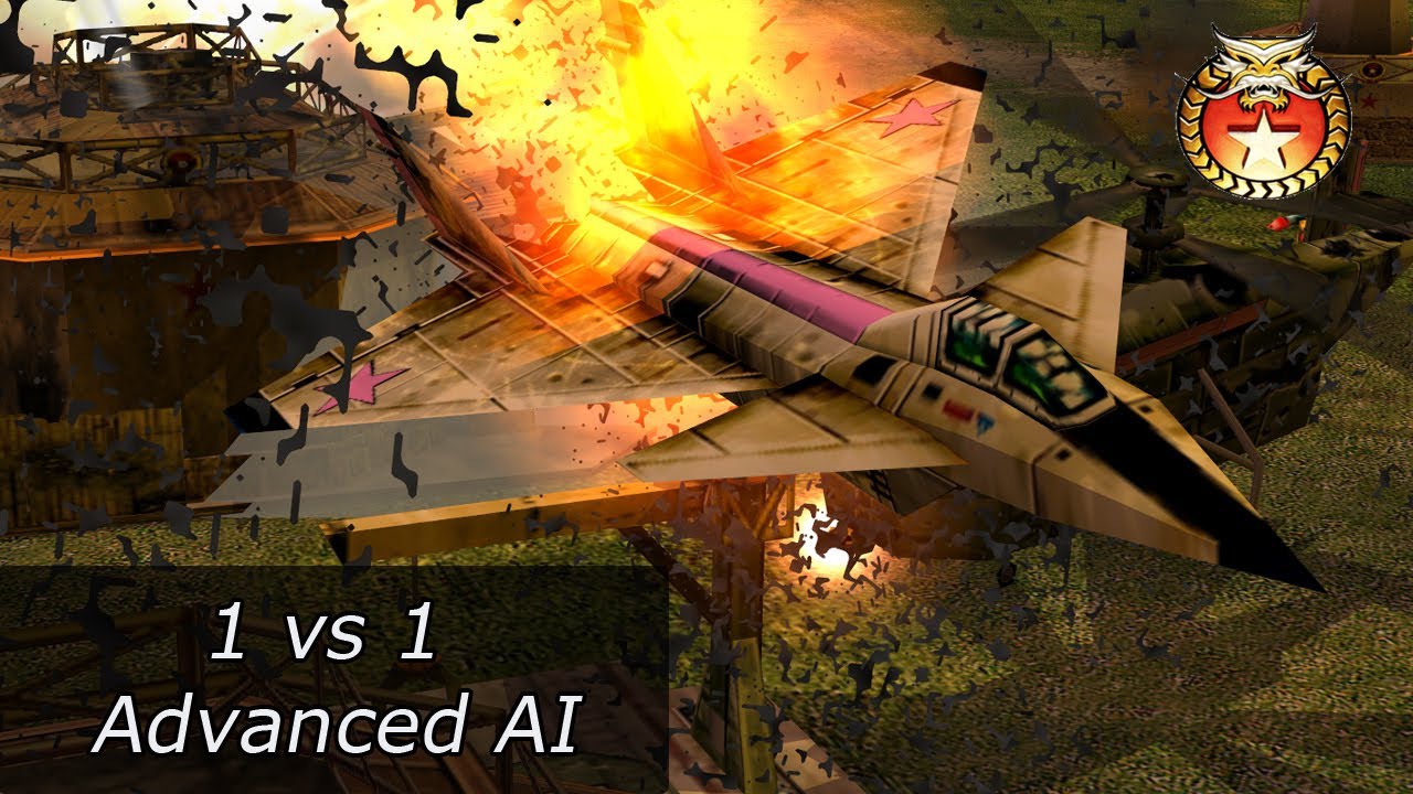 [C&C Zero Hour] 1vs1 Advanced AI - China Mirror