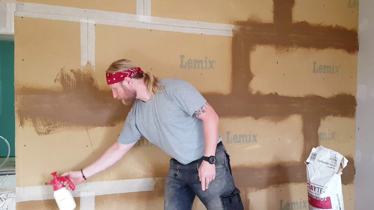 LEHMBAU im Allg&auml;u, Lehmbauplatten, Lehmputz   www.materio-lehm.de