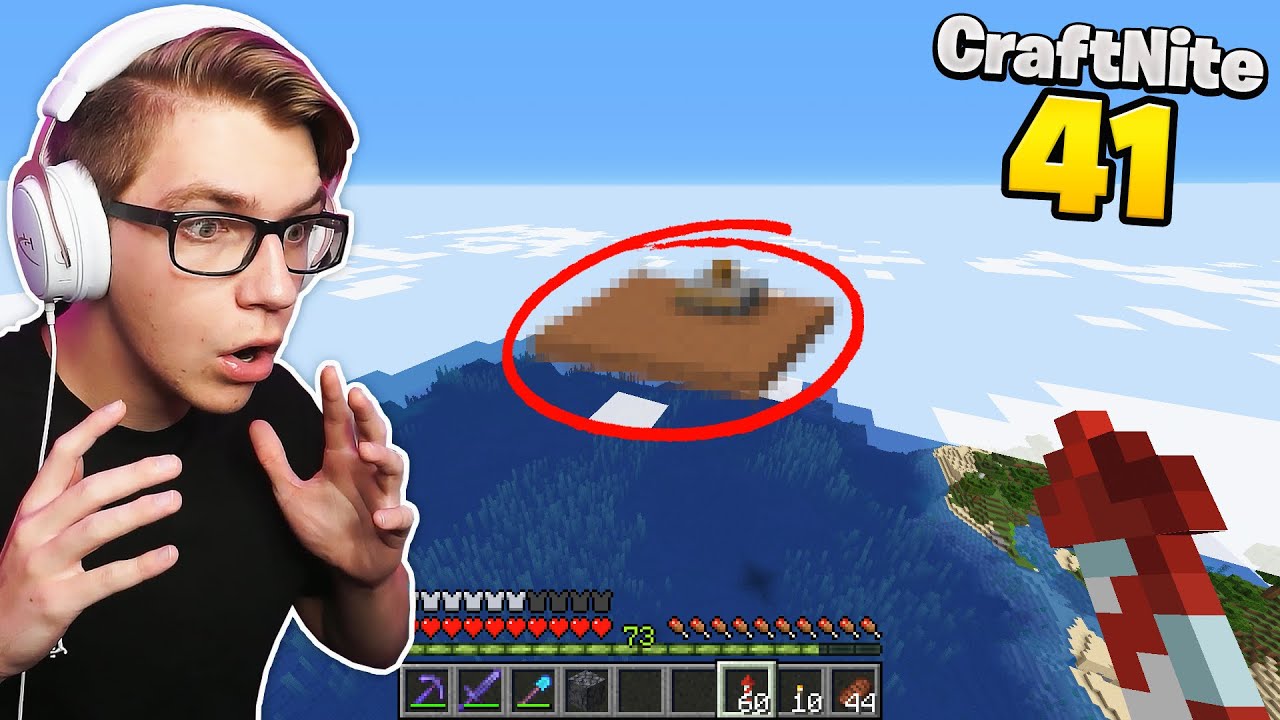 CraftNite: #41 - I found Randumb's *FAKE* GRIEF Base... (shocked)