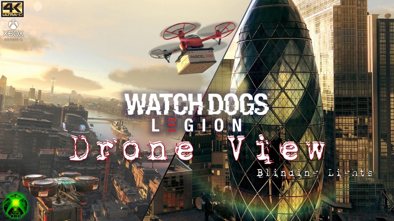 Watch Dogs Legion - Drone View Blinding Lights