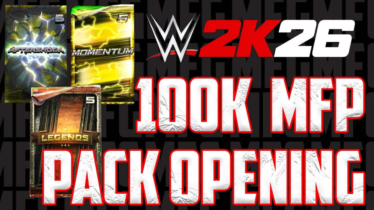 ОТКРЫВАЕМ БОЛЕЕ 20 ПАКЕТОВ! ПЕРВОЕ ОТКРЫТИЕ ПАКЕТА! - MyFACTION | WWE 2K26