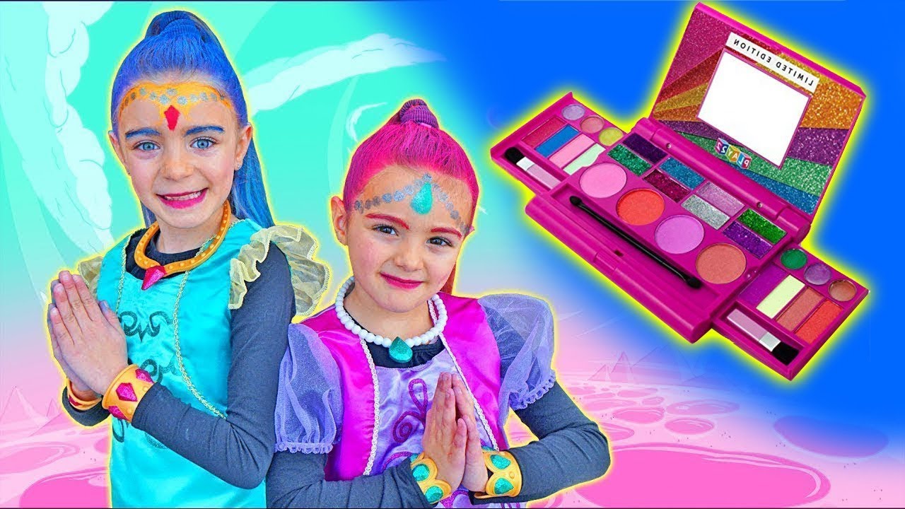 LAS RATITAS SE VISTEN DE SHIMMER AND SHINE LAS PRINCESAS COMPILATION