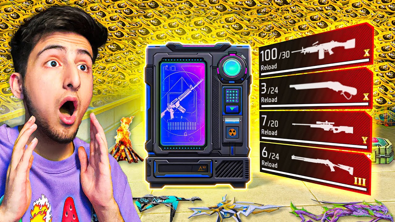 Я могу использовать только автоматическое оружие😱😍1 против 4, рейтинговый BR [A_s Gaming] - Free ...