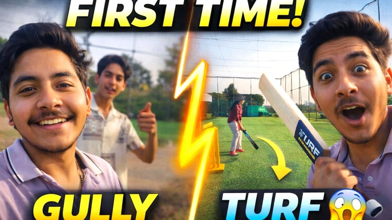 Trying Turf Cricket for the First Time 🏏 | Daily Life Vlog