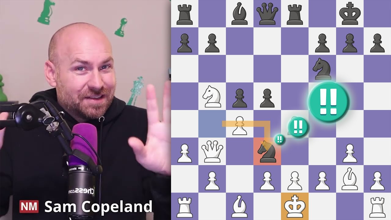 Three VICIOUS Brilliant Moves Punish Disastrous Knight Moves | 100+ Modern Masterpieces