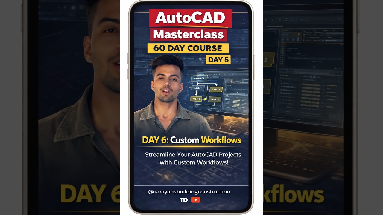 DAY 6 AUTOCAD MASTERCLASS february batch