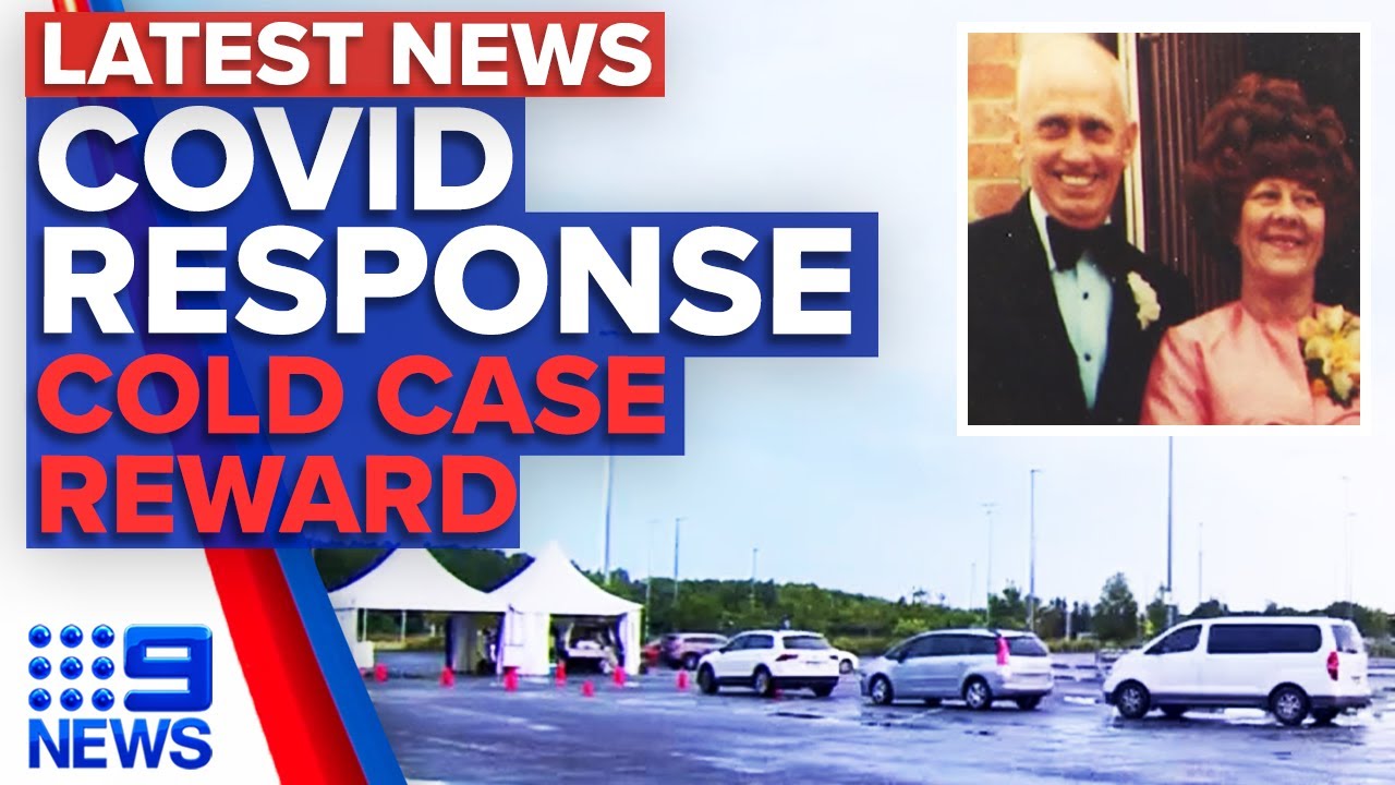 Brisbane COVID-19 cluster grows, $1 million reward for siblings' cold case | 9 News Australia
