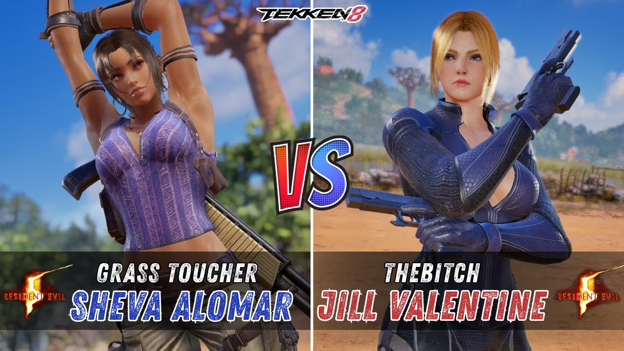 Sheva Alomar (Miary Zo) vs Jill Valentine (Nina) 