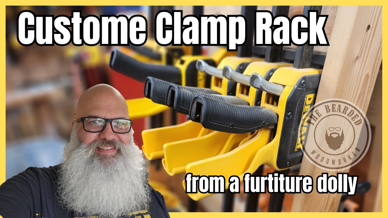 Custom CLAMP Rack with the help of Harbor Freight