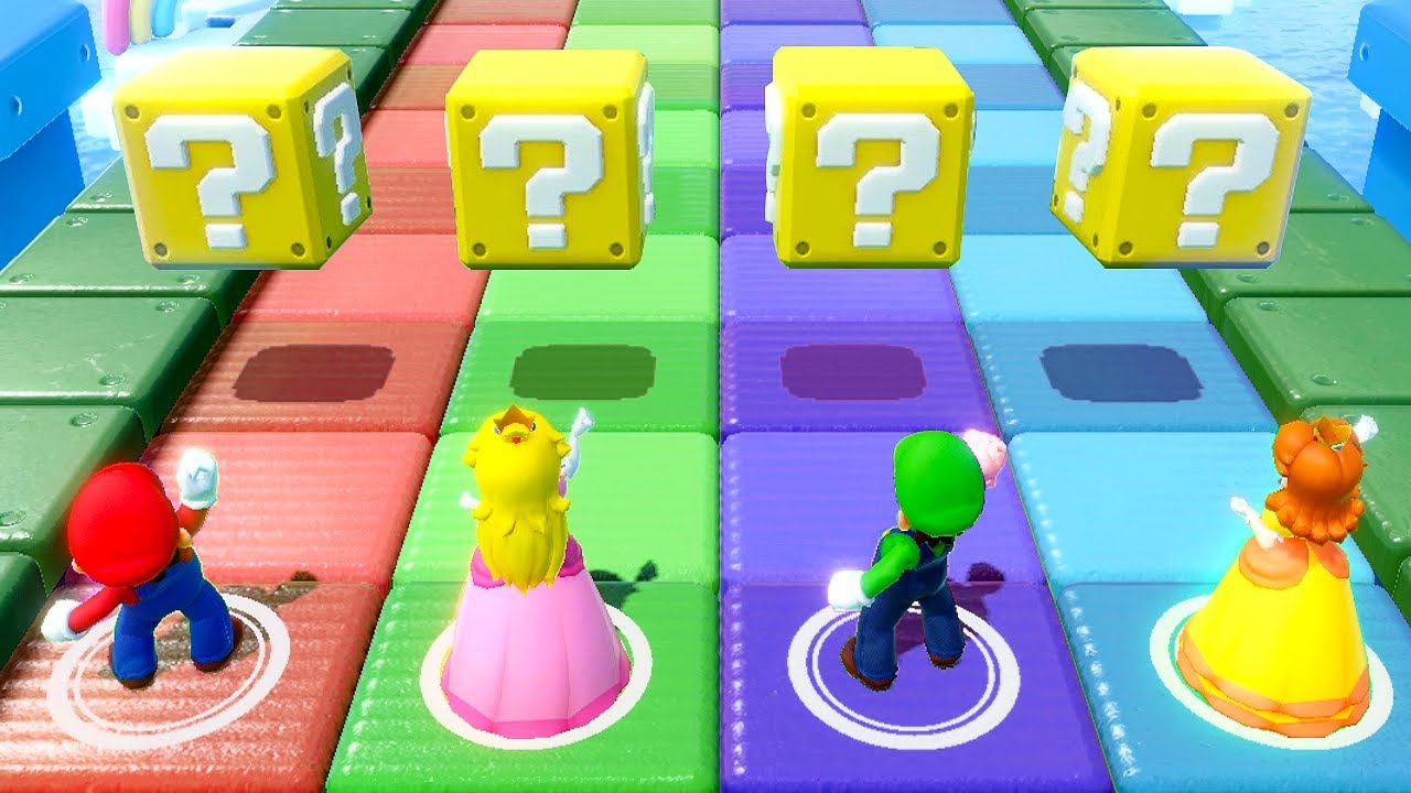 Super Mario Party - All Rhythm Minigames (Master Difficulty)
