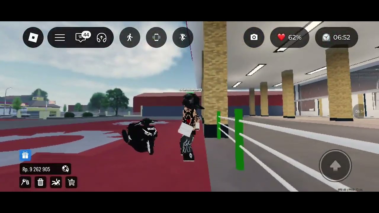 Roblox balap motor keren 