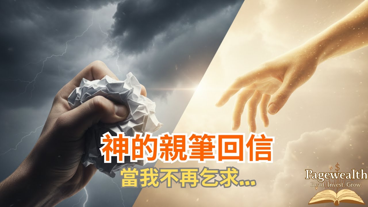 人生徹底失敗的那晚，他寫了一封憤怒信給神...收到的回信震驚全球！Pagewealth