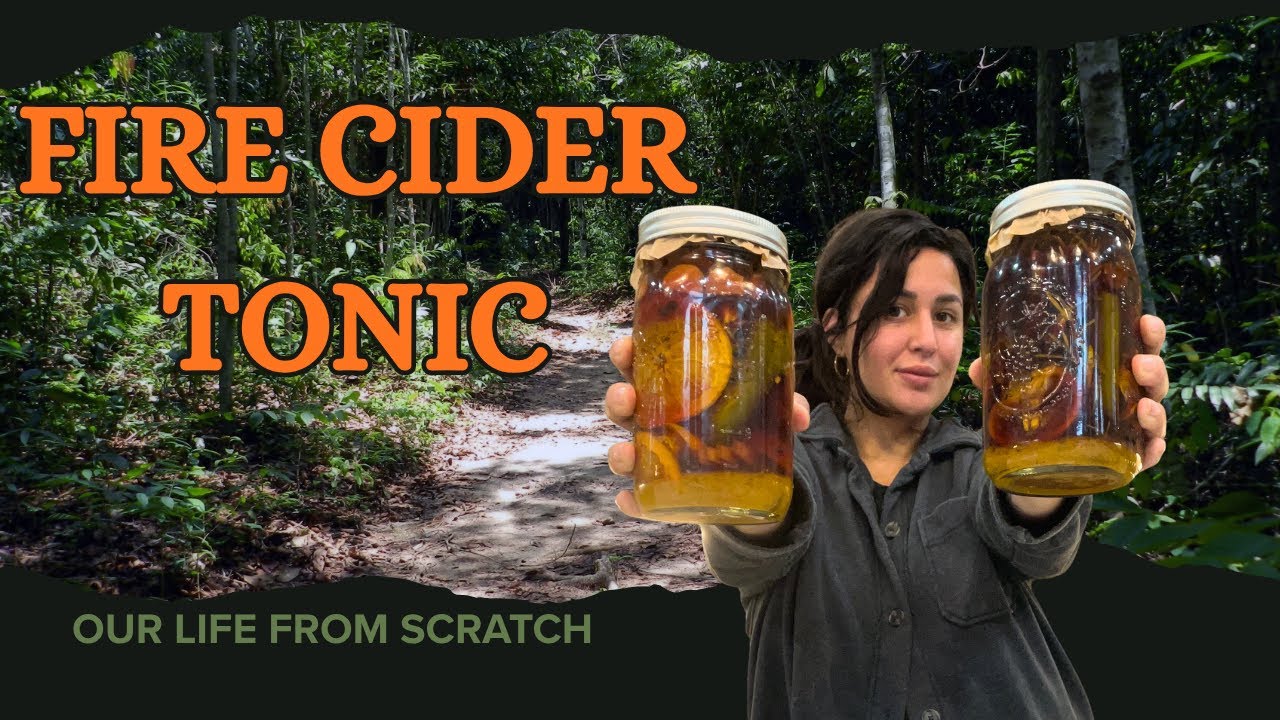 KILL a cold with FIRE | Fire Cider Tonic 