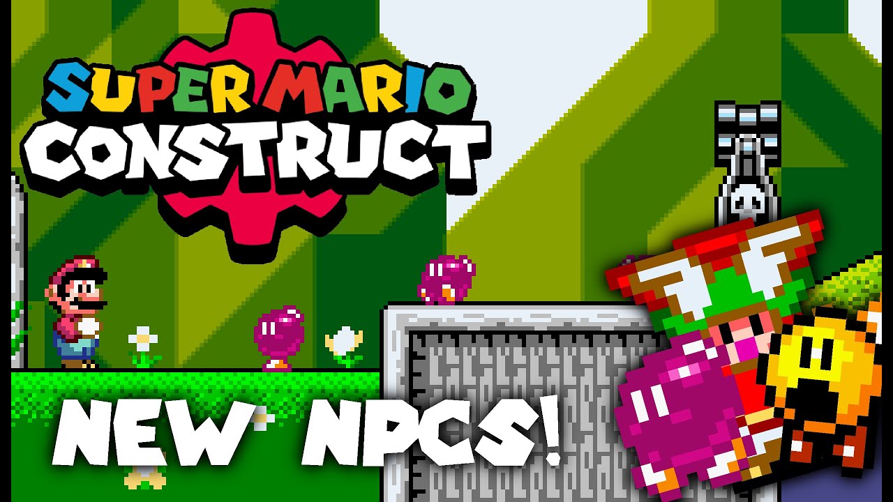 Super Mario Construct V8 Snapshot 33 Preview: NEW NPCs!