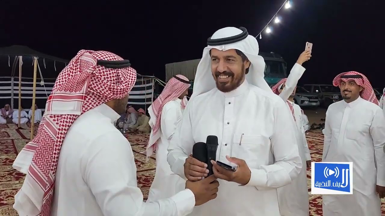 استضاف الشيخ محمد بن سليم الحسيني الشيخ حامد بن مساعد #العلوي في مخيمه بالهميج