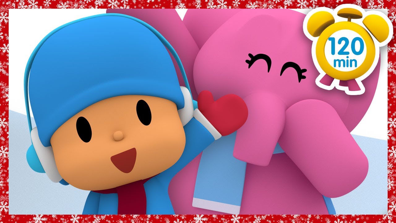 🎄 POCOYO em PORTUGUÊS do BRASIL - Preparando o natal 120 min | DESENHOS ANIMADOS para crianças