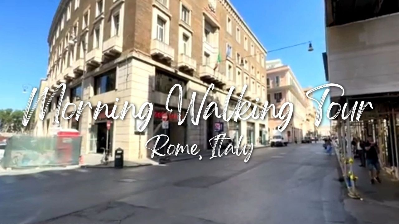 Morning Walking Tour | Rome Walking Tour | Street Life in Italy 🇮🇹 | 2026 4K