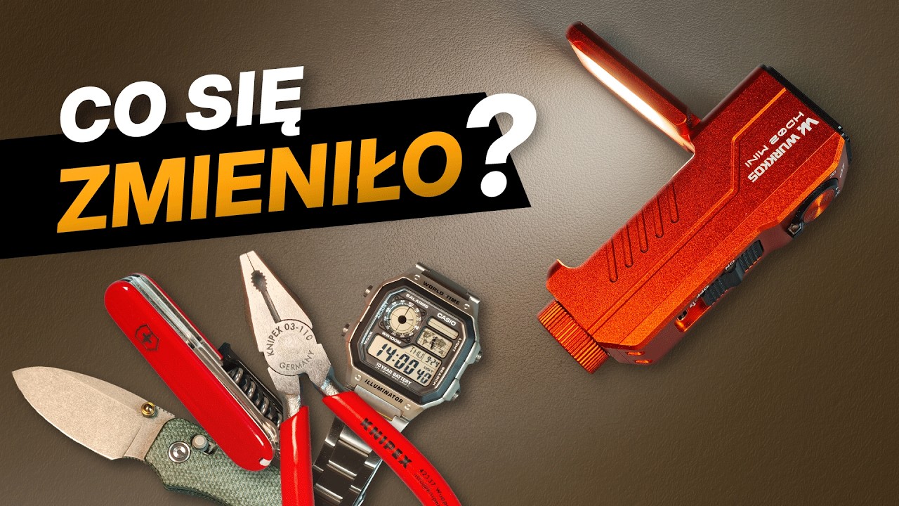 Moje EDC na jesień 2026 &ndash; co noszę przy sobie?