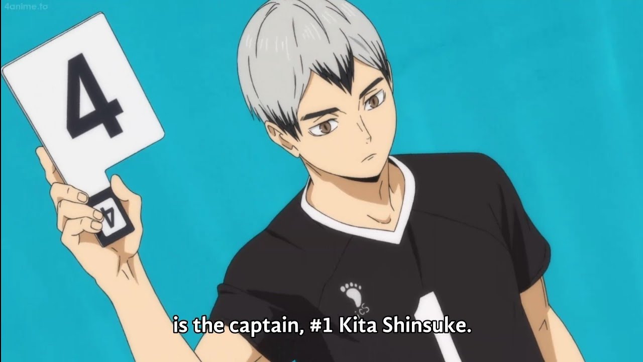Kita Sinsuke enters the court | Karasuno high Vs Inarizaki high | #Haikyuu!!
