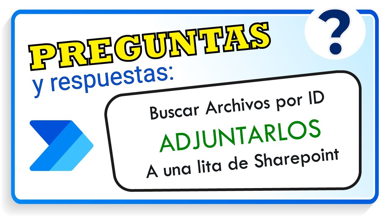 Buscar Archivos por ID en OneDrive y Guardarlos en una lista de Sharepoint