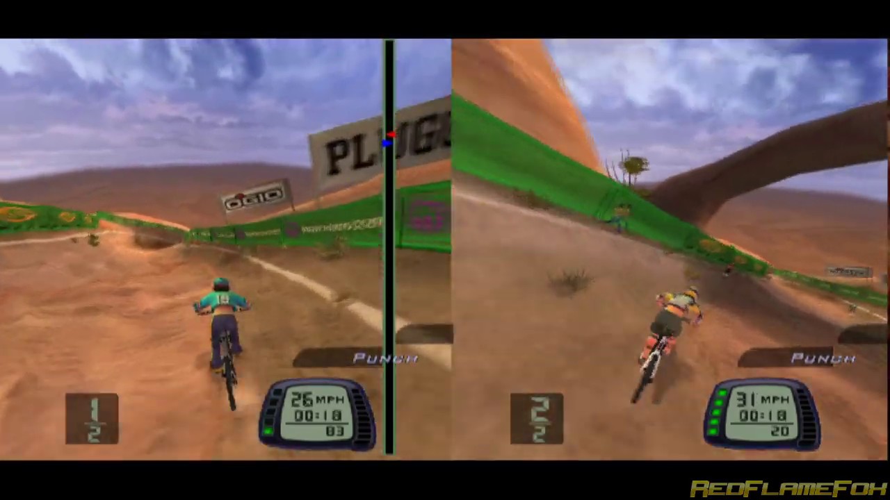 Downhill Domination [PS2] - Split-Screen Multiplayer (PARSEC)