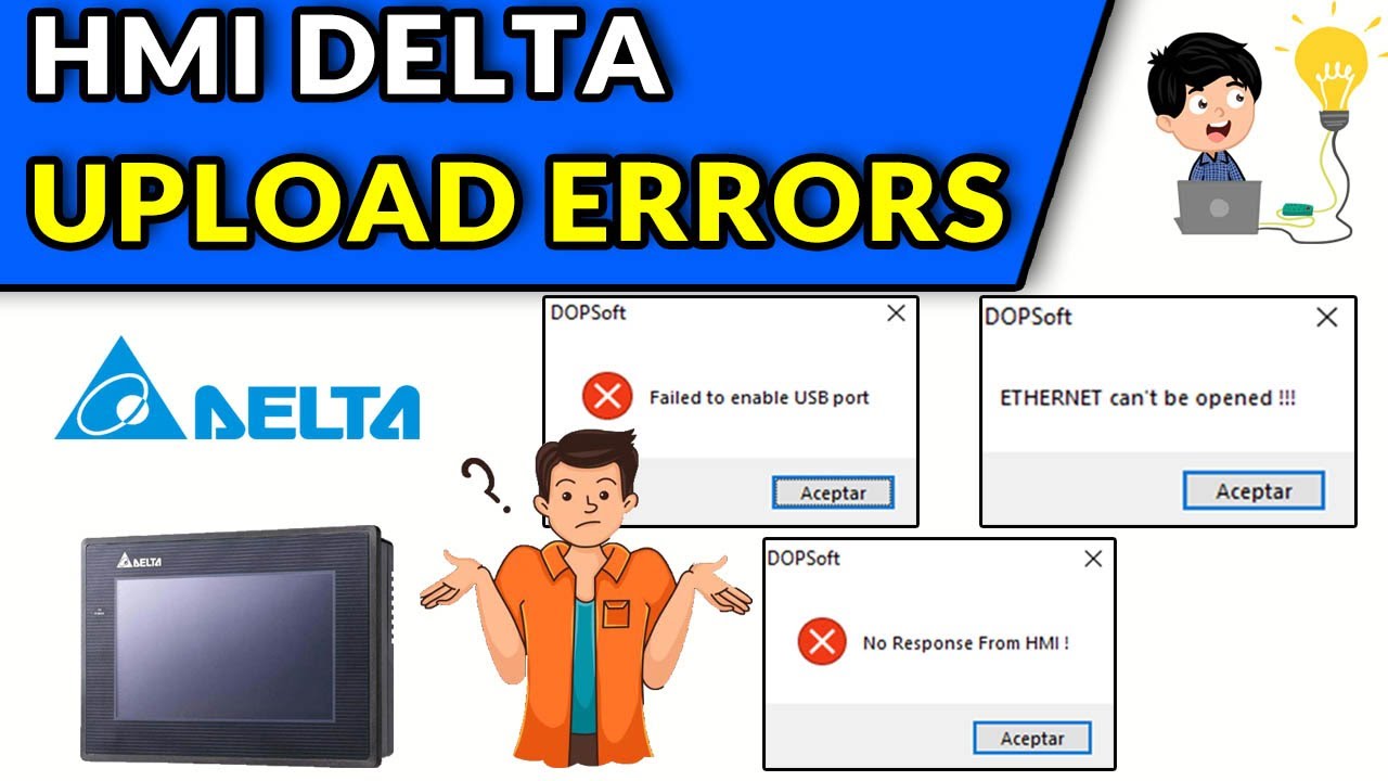 HMI DELTA ERRORES AL EXTRAER / DESCARGAR PROYECTOS