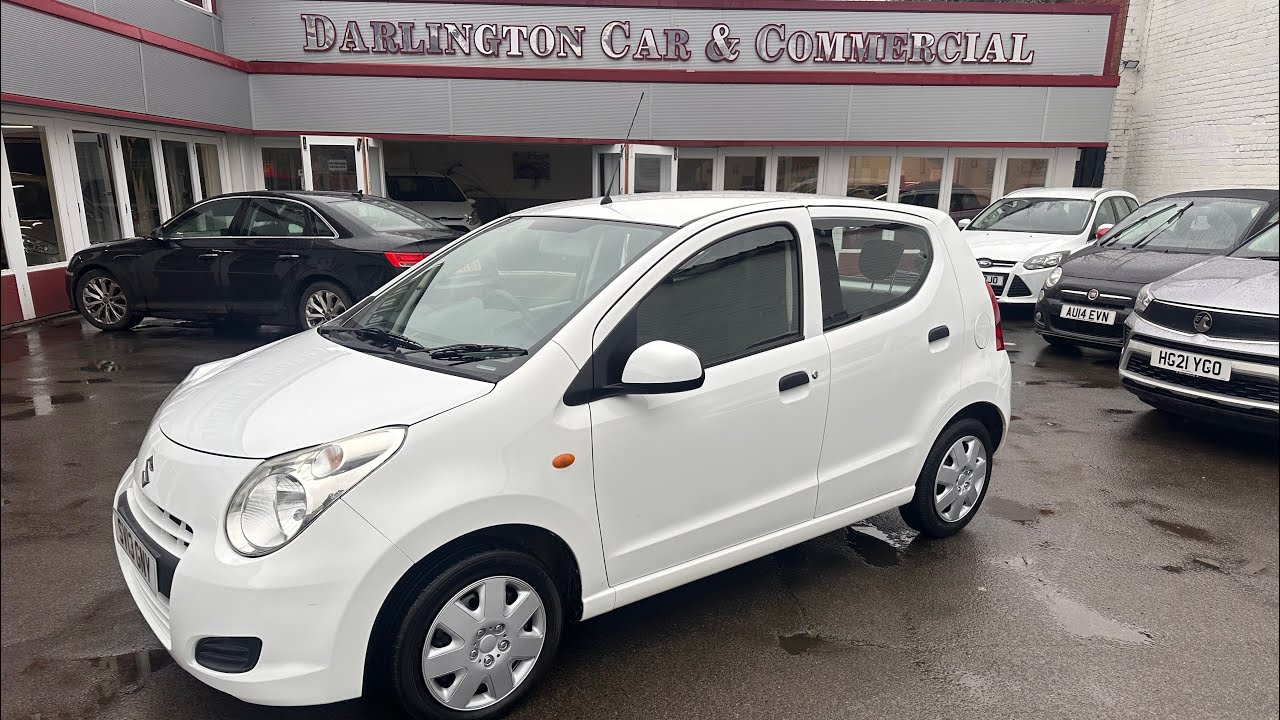 2013 SUZUKI ALTO ONLY 49,000 MILES 12 SERVICE STAMPS INSURANCE GROUP 4 IDEAL 1st car Darlington 