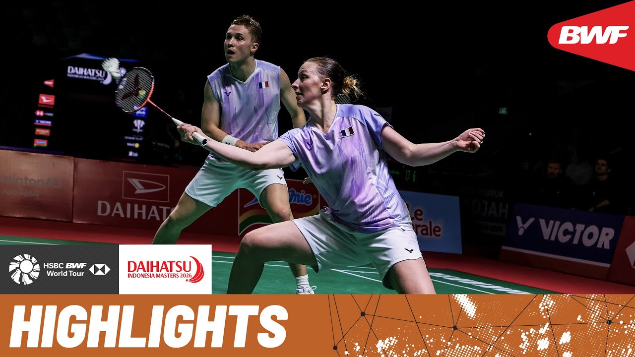 Gicquel/Delrue vs Hidayatullah/Pasaribu | Fast-paced mixed doubles action