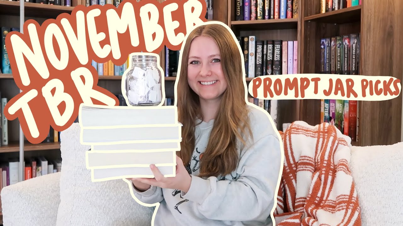 TBR prompt jar picks my November reads! 🫙🍁 November TBR