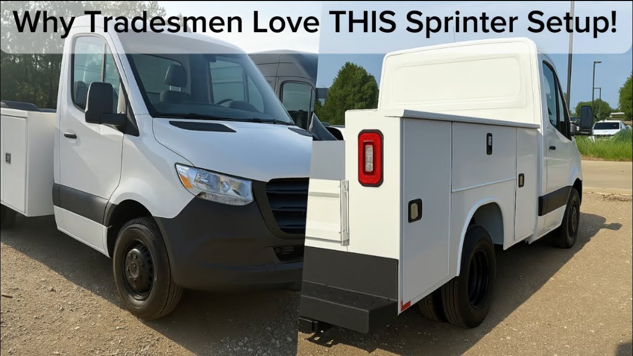Mercedes-Benz Sprinter Cab Chassis AWD &ndash; Knapheide Utility Body