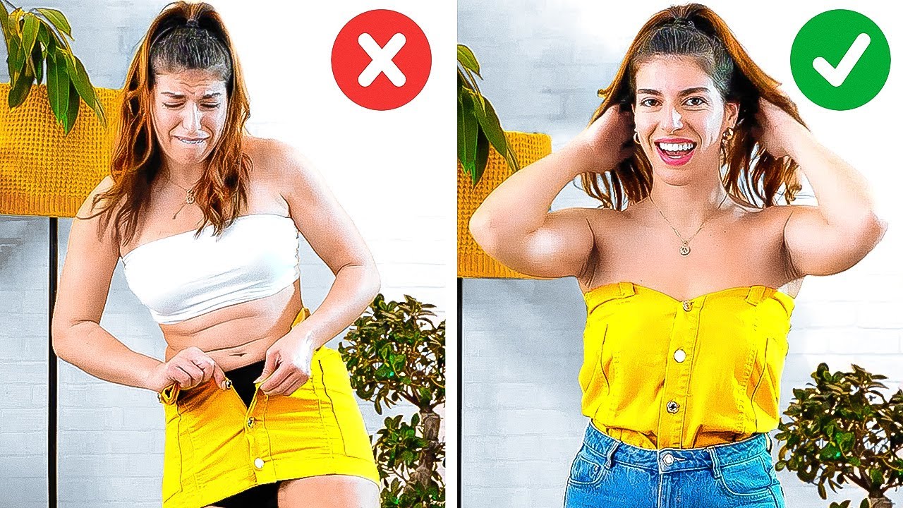 Brand New Life of your OLD CLOTHES! Clothing hacks and tricks to upgrade your looks