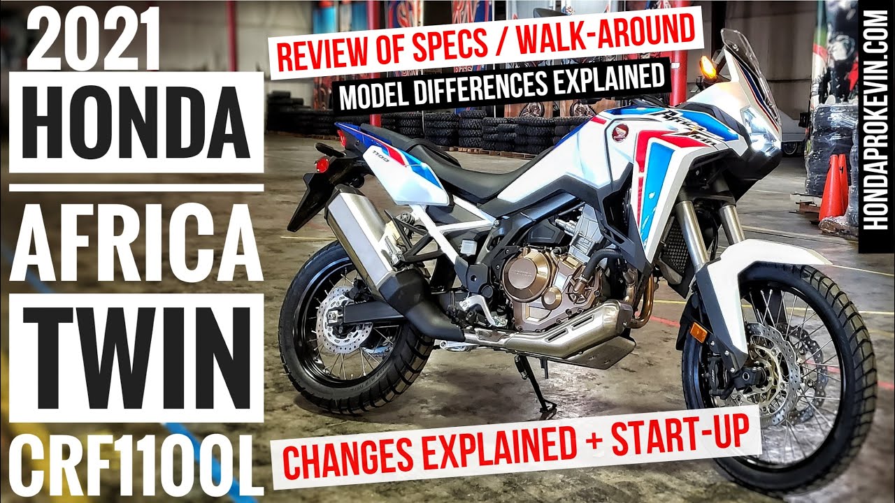 New Honda Africa Twin 1100 Changes Explained, Specs Review, Walk-Around & Start-up | CRF1100L