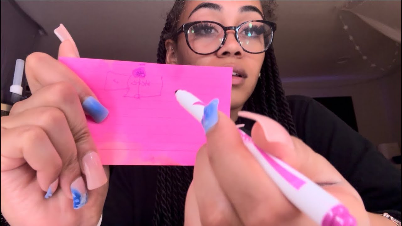 ASMR- school receptionist❤️(you’re a new kid)￼