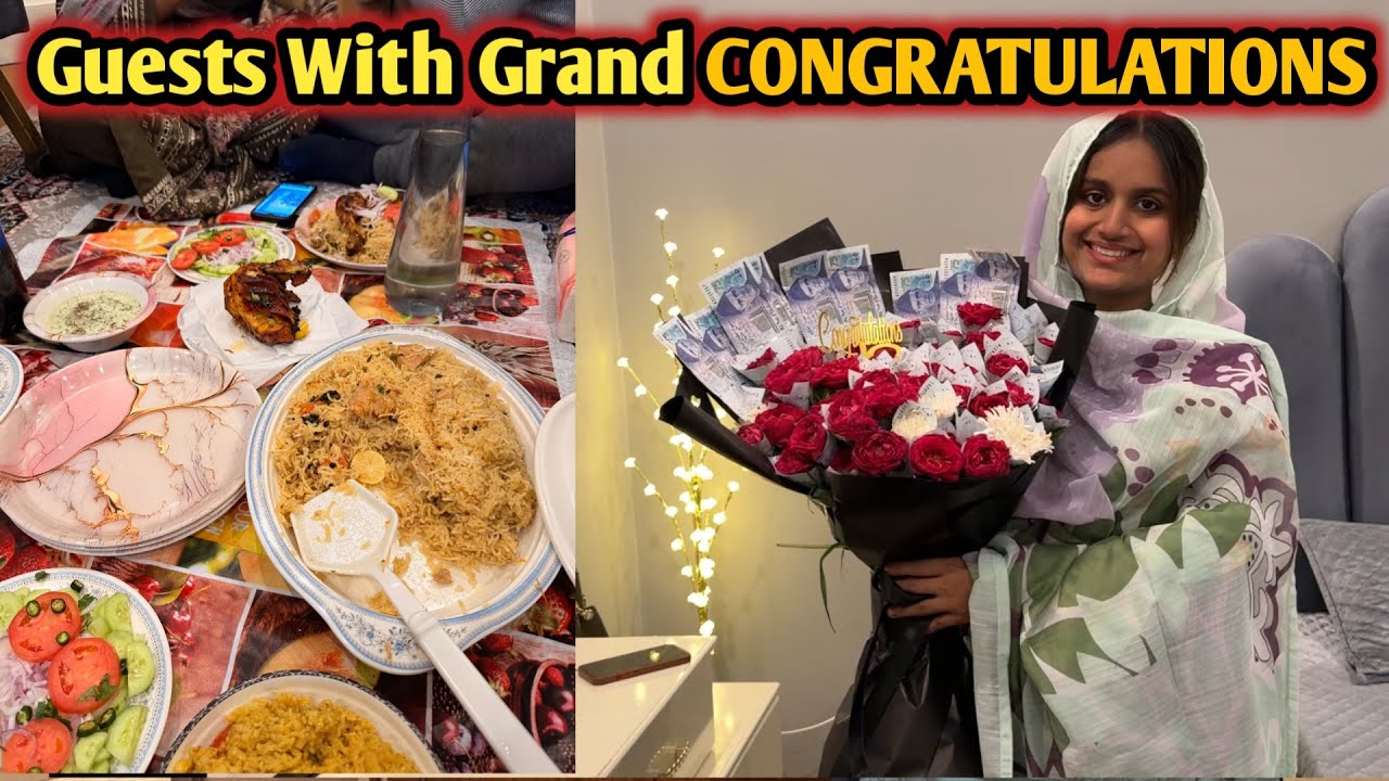 Special Guests Agay Ajj Tu || Beautiful Gift 🎁 