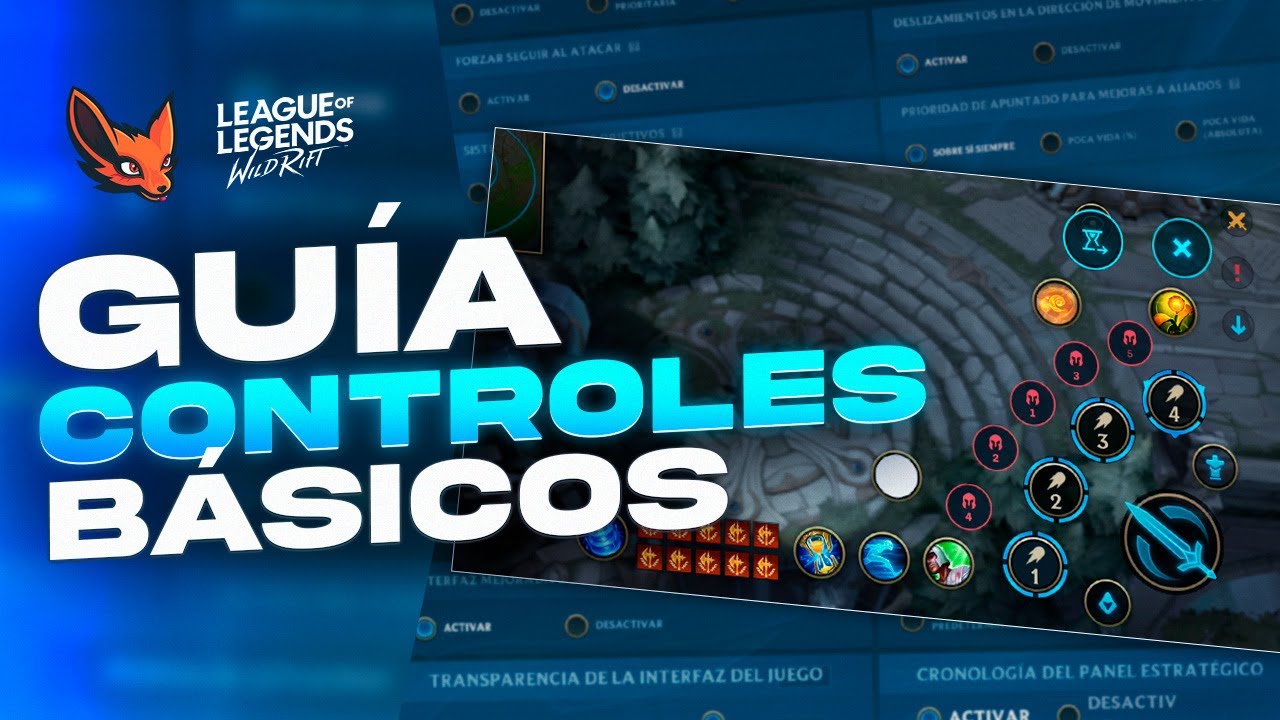 APRENDE a Configurar WILD RIFT CORRECTAMENTE