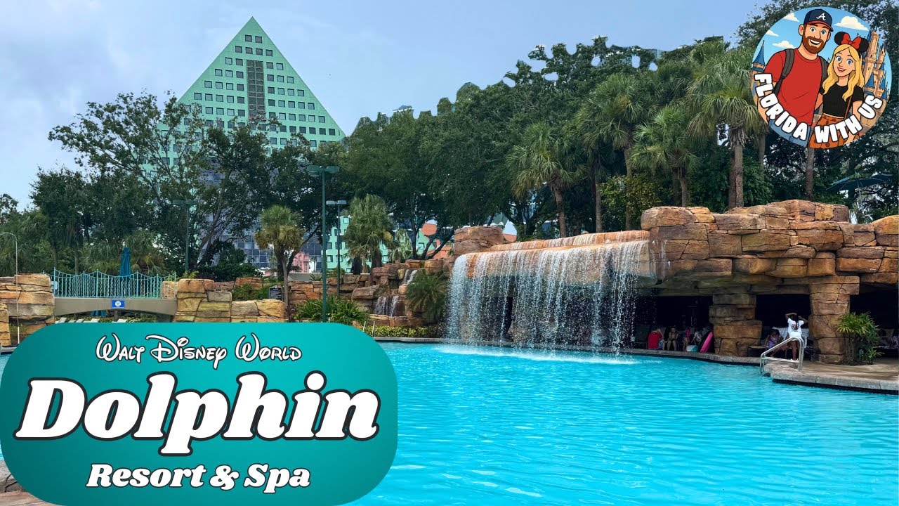 Walt Disney World Dolphin Resort Tour & Review | Dining, Pools, Location & More!
