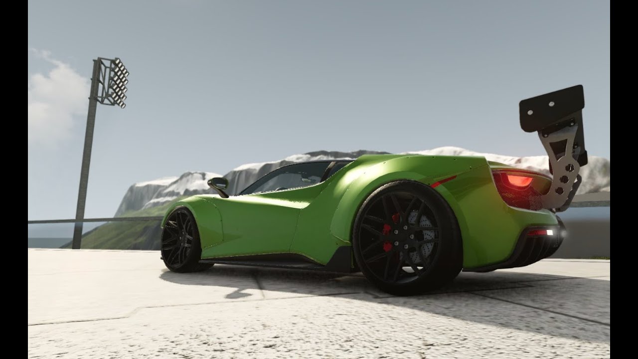 BeamNG drive but testing cars on the crash hard 2.0 map part 3