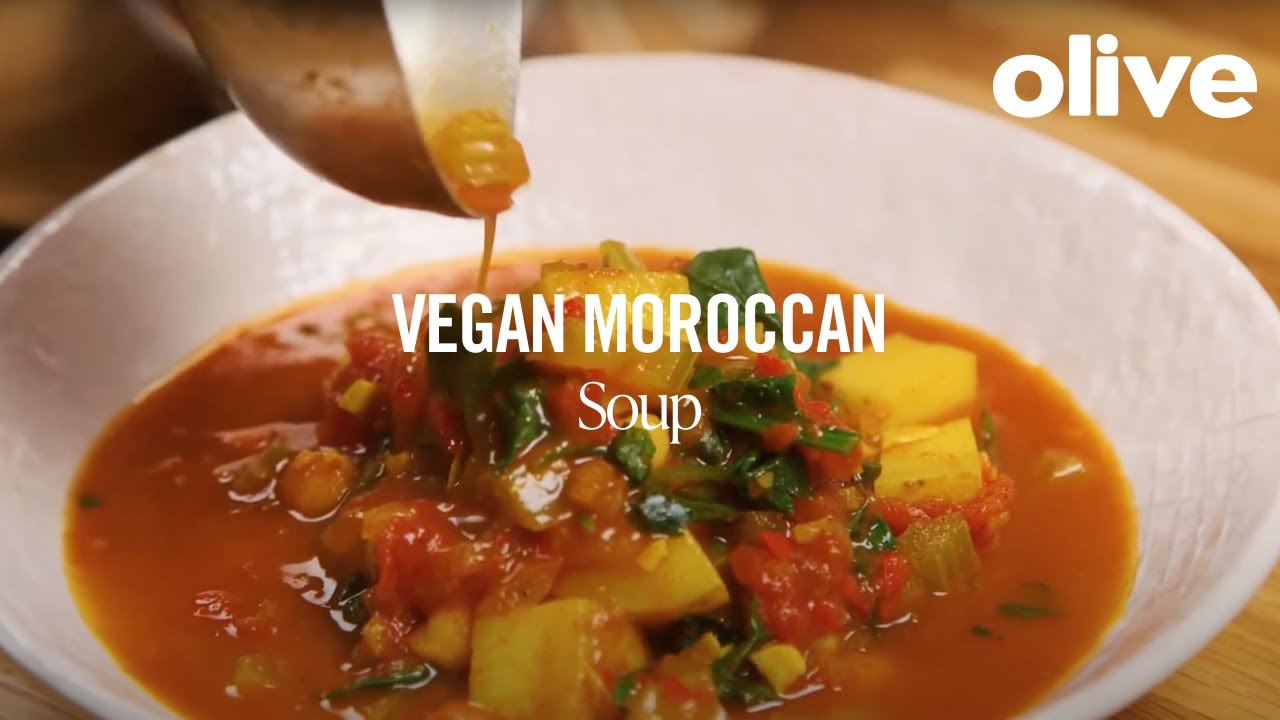 Vegan Moroccan Soup Recipe | Olive