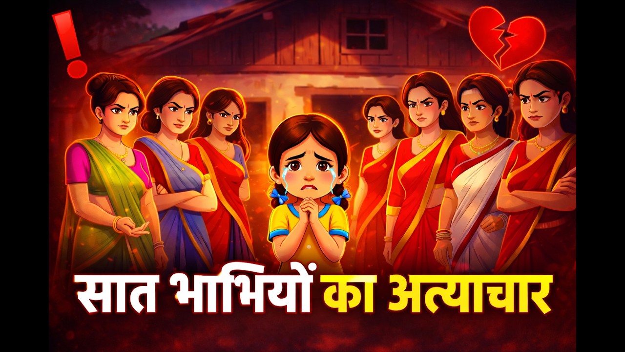 सात भाभियों का अत्याचार | Atyachari bhabhiyan हिंदी कहानी | Hindi story | Bedtime story