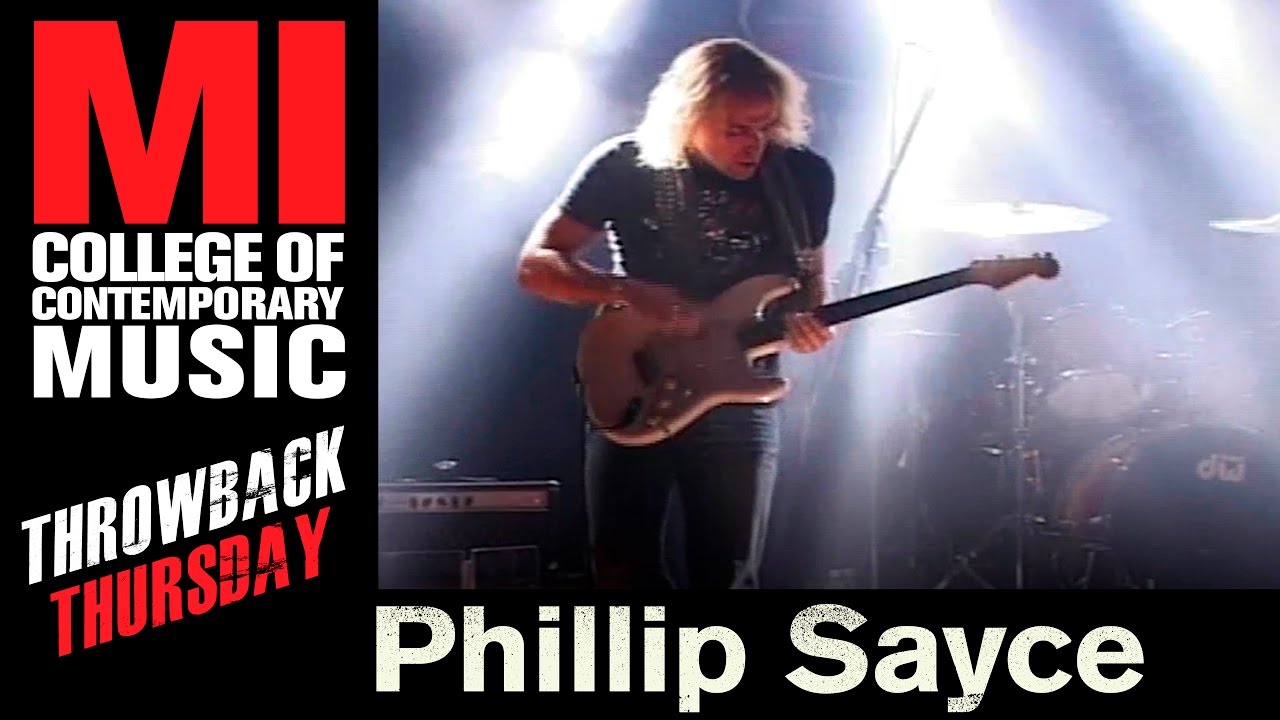 Phillip Sayce 2007 Throwback Thursday From the MI Library 11/15/2007