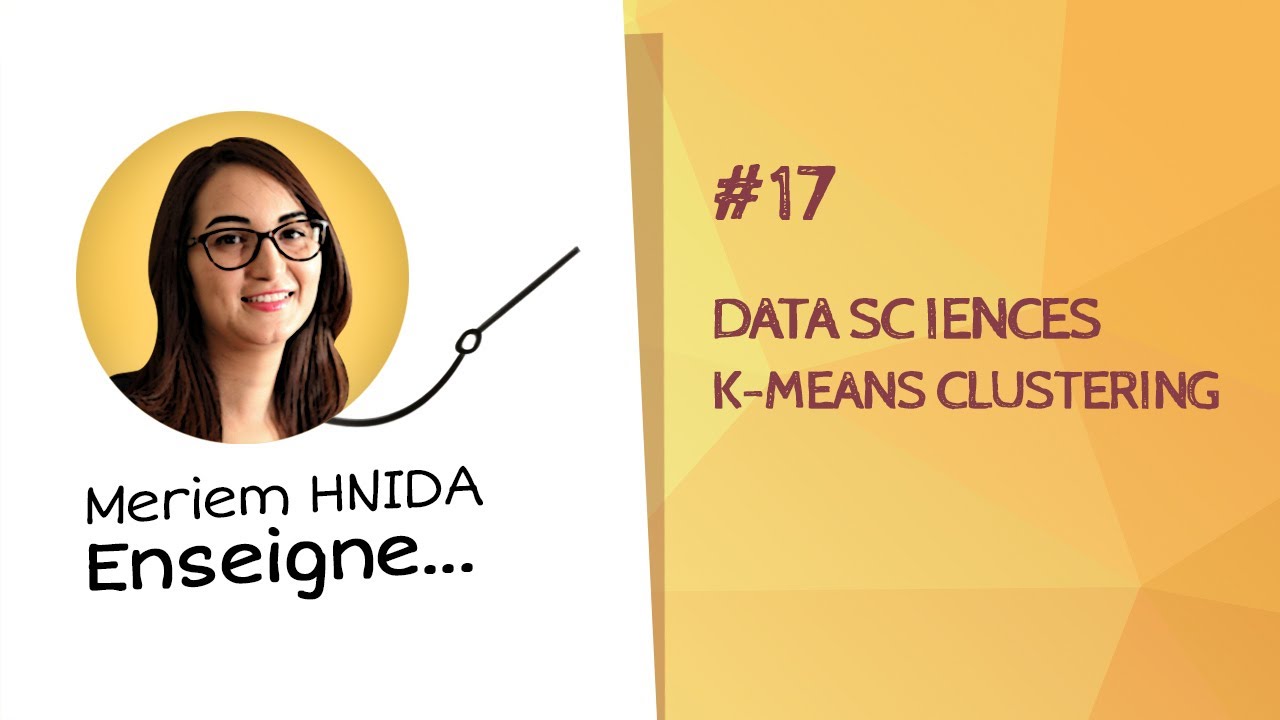 Clustering, Apprentissage non supervisé avec K-means