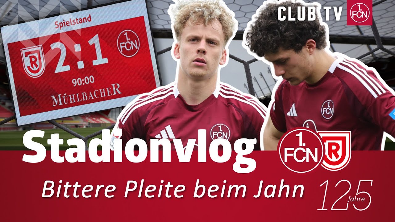 Keine Punkte in Regensburg...😫 | Regensburg - Nürnberg STADIONVLOG | Highlights | 1. FC Nürnberg