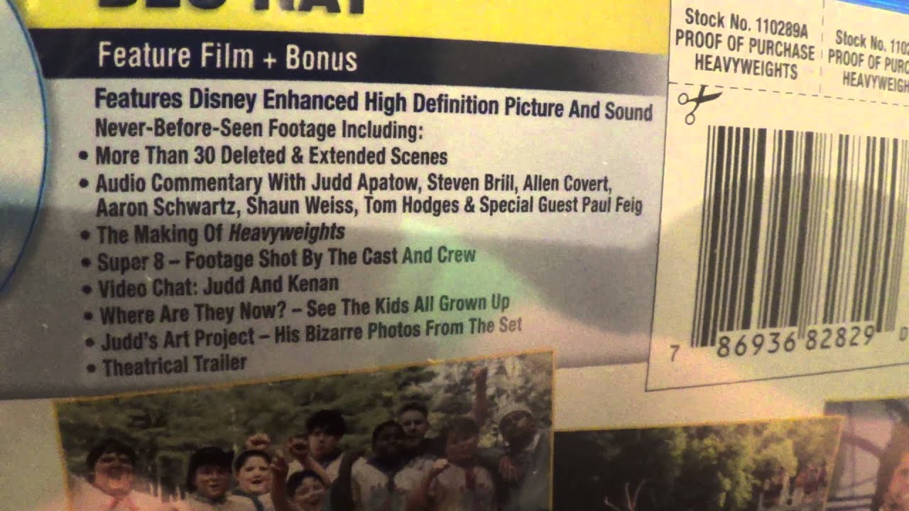 Heavyweights Blu-ray Unboxing