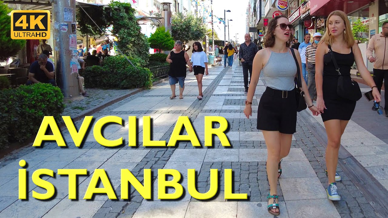 Istanbul Avcilar Walking Tour 4K | Avcılar y&uuml;r&uuml;y&uuml;ş turu - Marmara Caddesi  | جولة سياحية | 徒步旅行