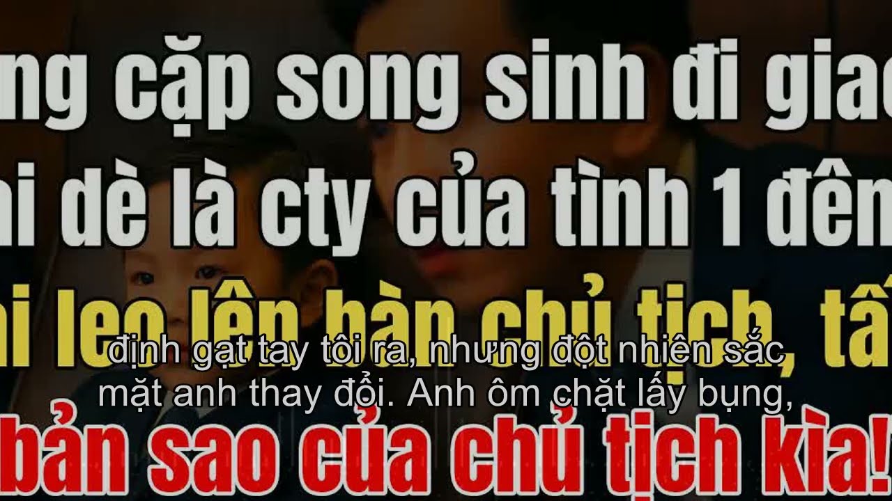 Tôi mang cặp song sinh đi giao hàng giữa đêm, không ai biết thân phận thật của tôi, đến khi con trai