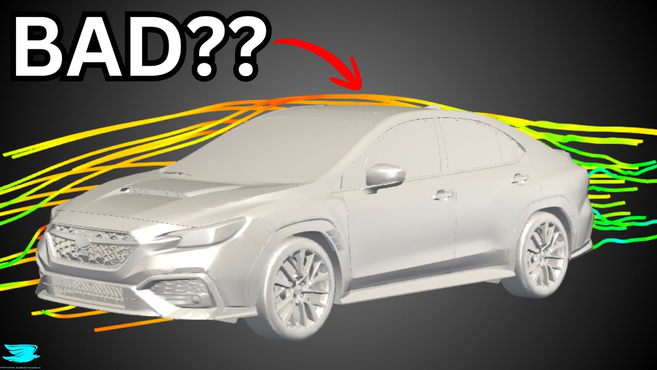 Почему у нового Subaru WRX разочаровывающая аэродинамика
