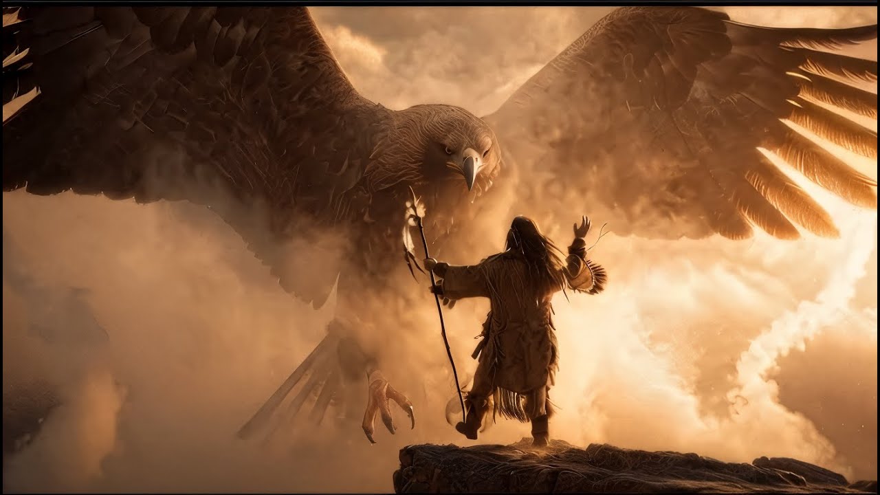 Rise of the Eagle Spirit🦅Spiritual Native American Music for Soul Healing | Inner Strength Warriors