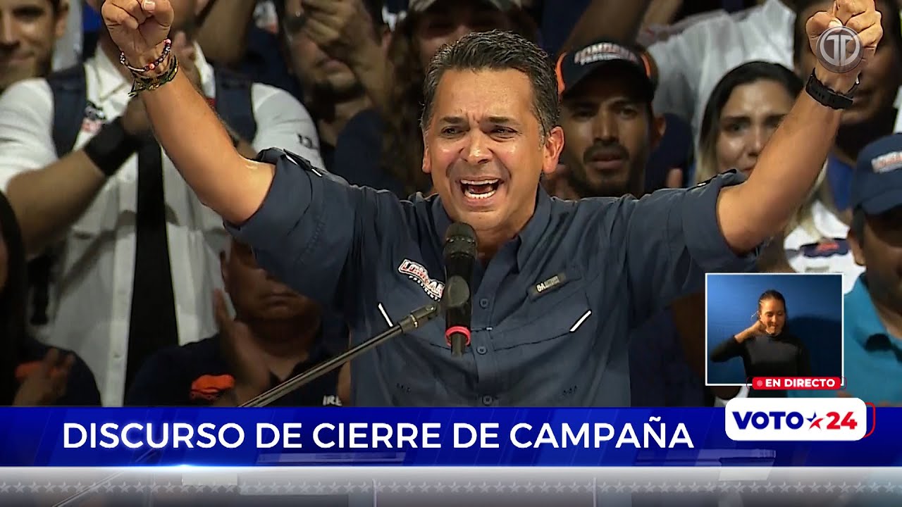 Discurso del candidato presidencial Ricardo Lombana en su cierre de campaña
