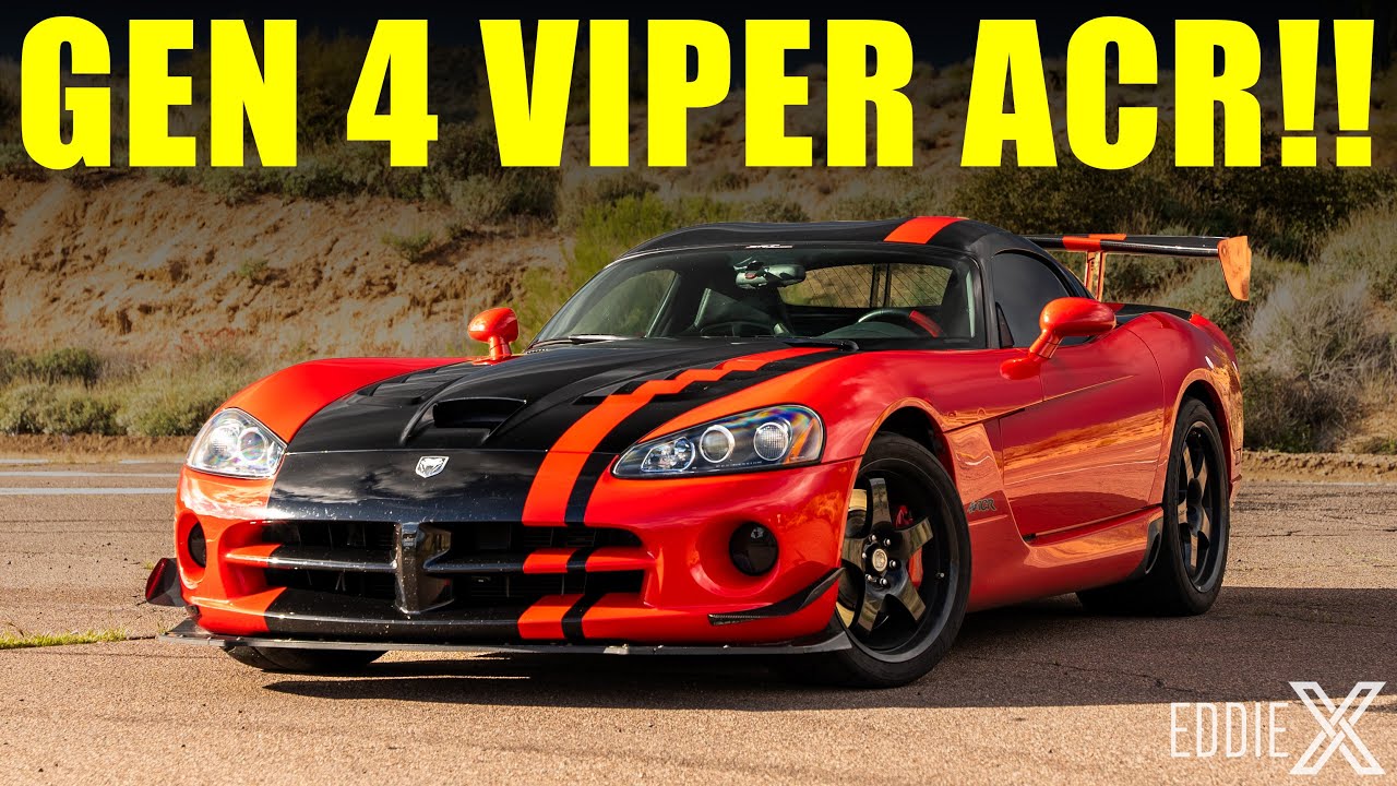 2008 Dodge Viper ACR Review!! | An American Track Beast