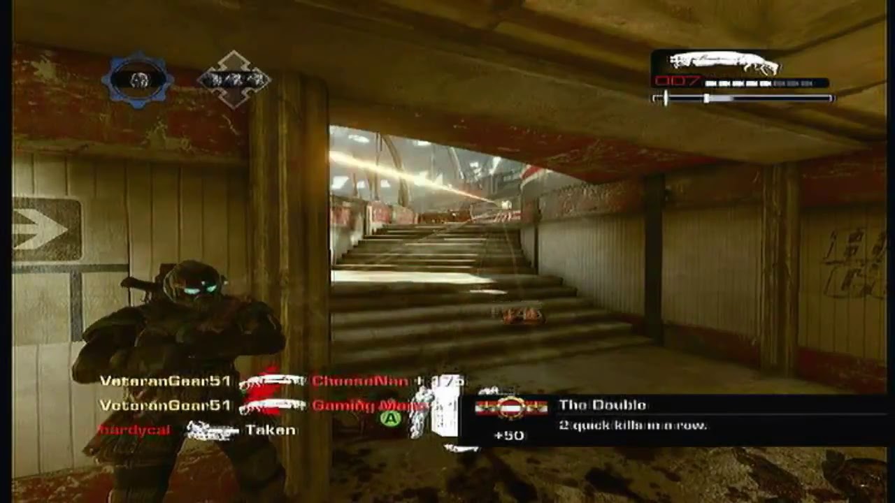 VeteranGear51 - Gears of War 3 1v5 Clutch on Thrashball